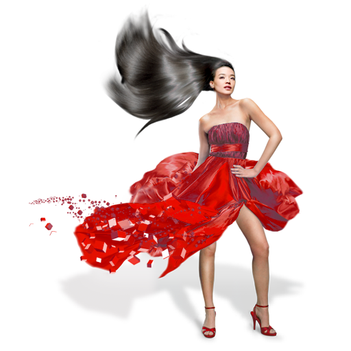 Girls - Red Dress